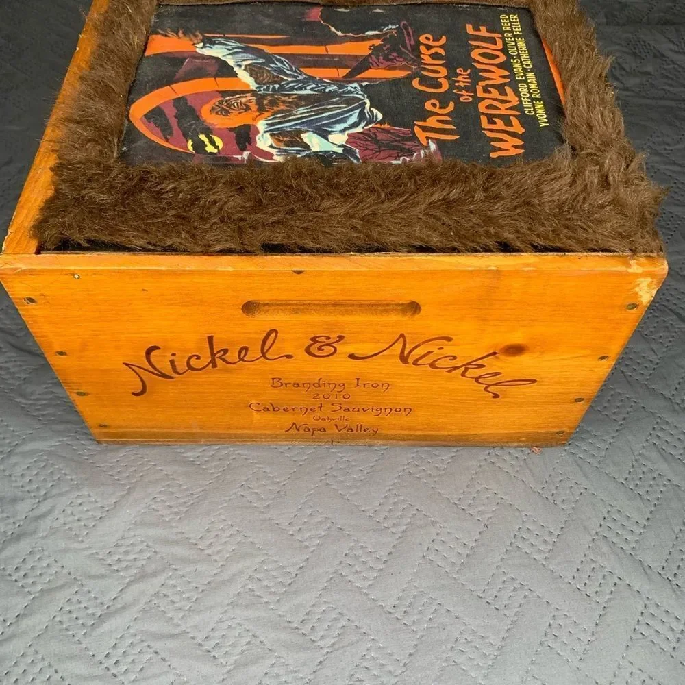 One of a kind “The Mummy” Cigar Box